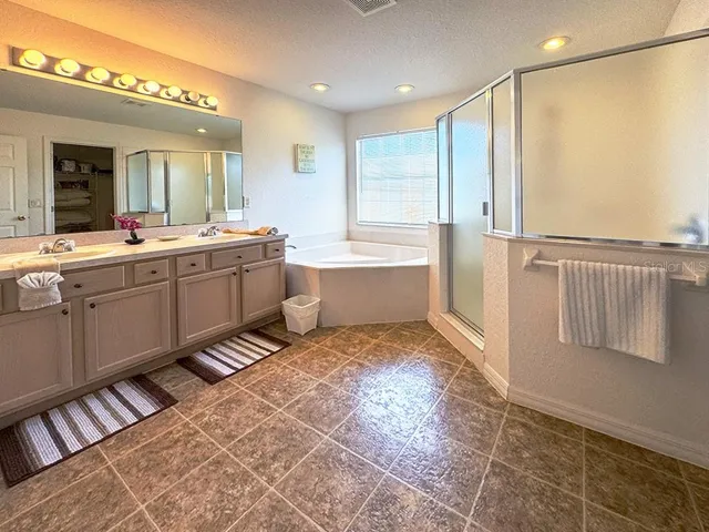Master bathroom upstairs