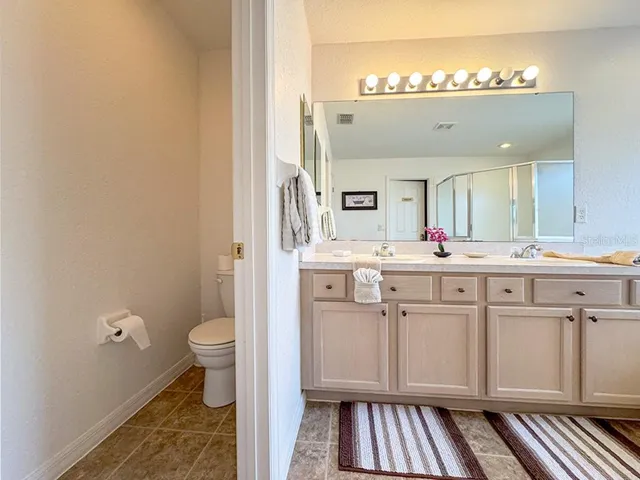 Master bathroom upstairs
