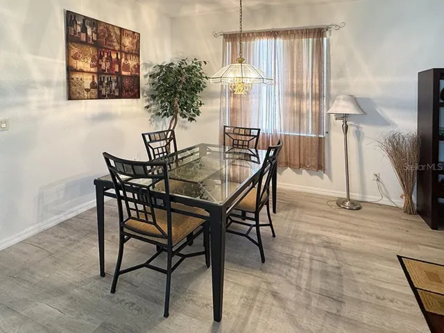 Dining room area