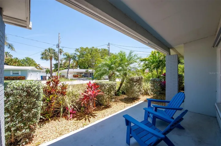 Front patio