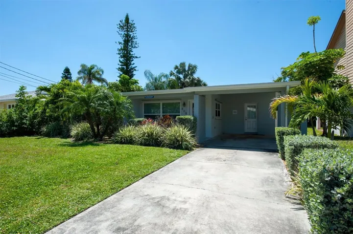 Front of the home
