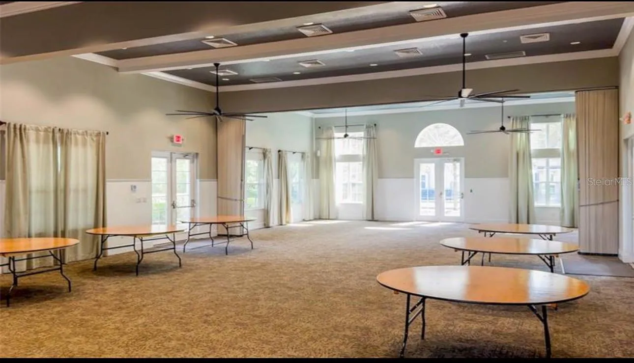 Party Room for up to 120 people available for community use