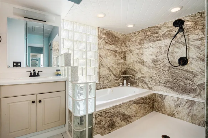 Renovated Master Bathroom