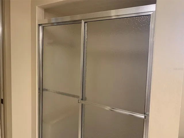 Main bedroom, private shower