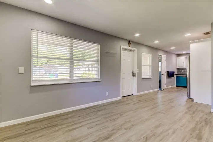 Entry to living room