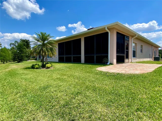 Rear of home