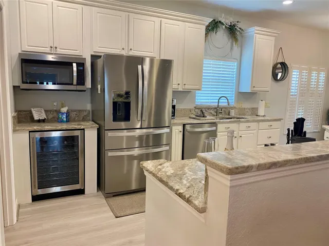 Remodeled kitchen