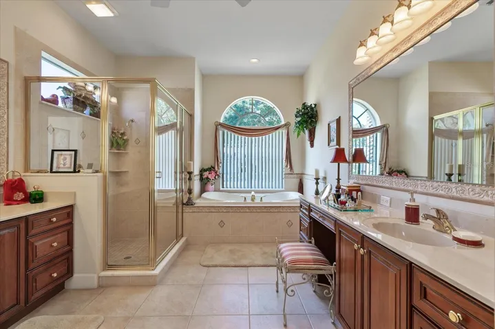 Separate Double Vanity