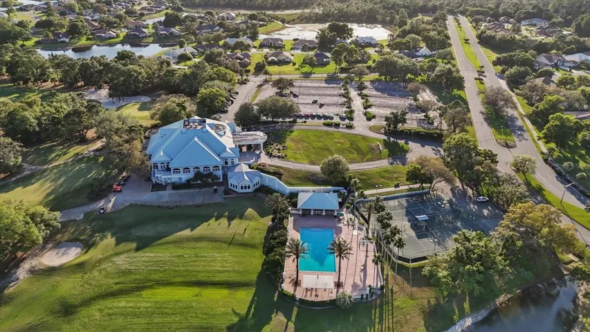 Aerial of Club House