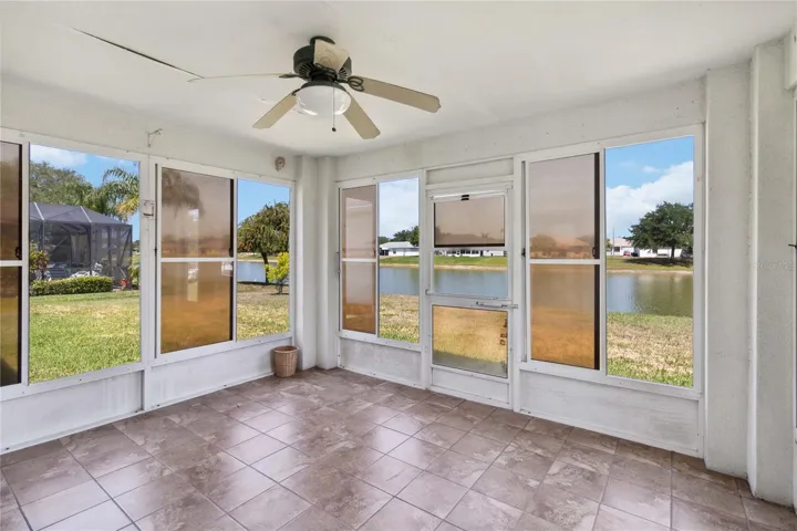 Rear Screened Porch