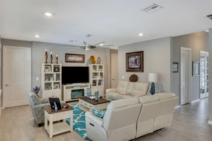 Large Family room off of the front entrance