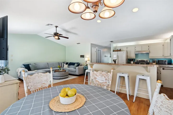 Nook overlooking Family room
