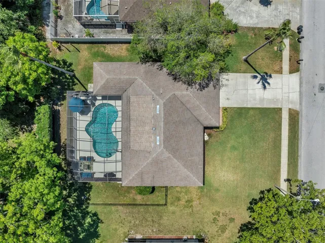 Overhead view