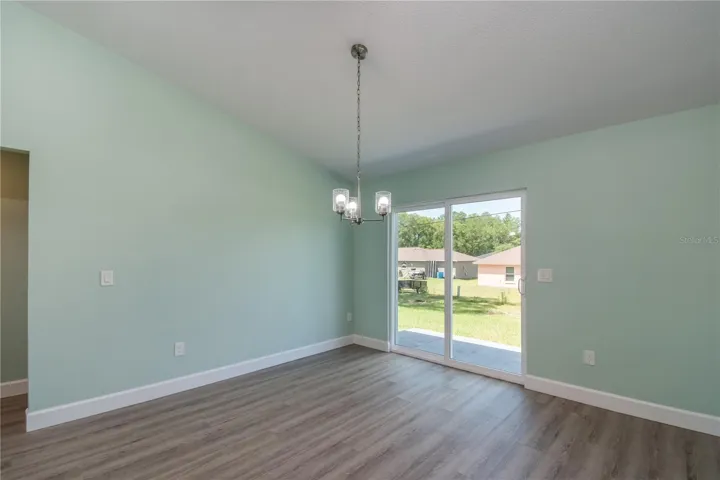 Dining area