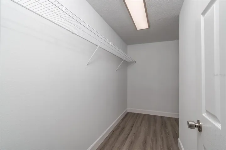 Master walk in closet