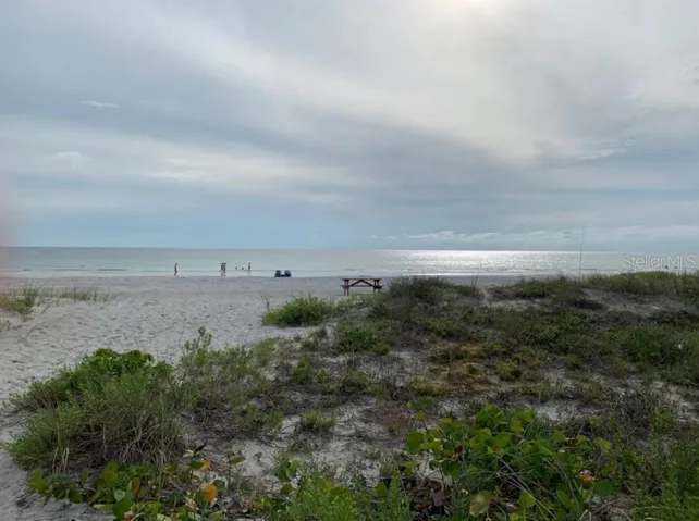 Beach outside Condo