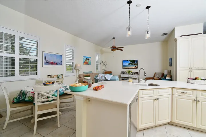Kitchen and Family Room