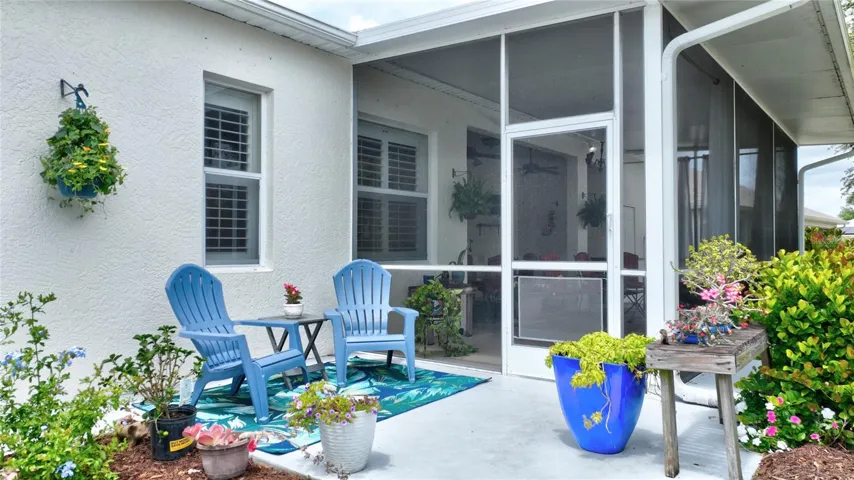 Patio area