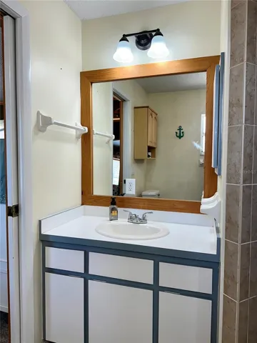 Master bathroom vanity