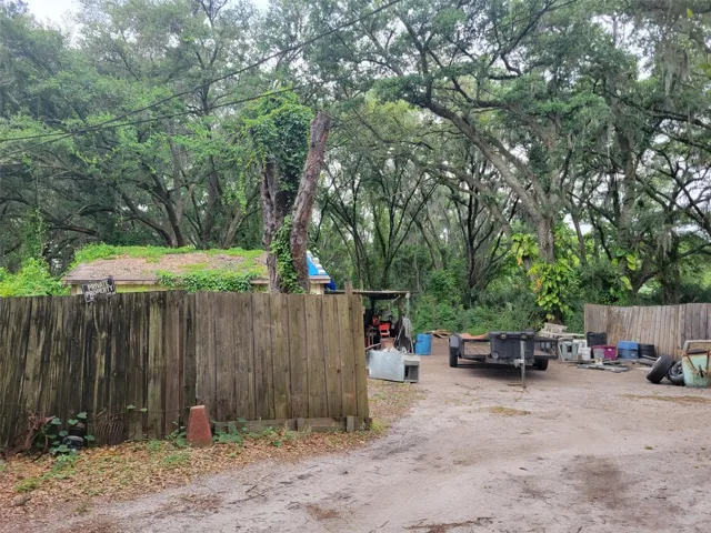 Entry towards garage