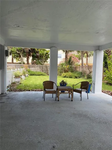Covered Back Patio