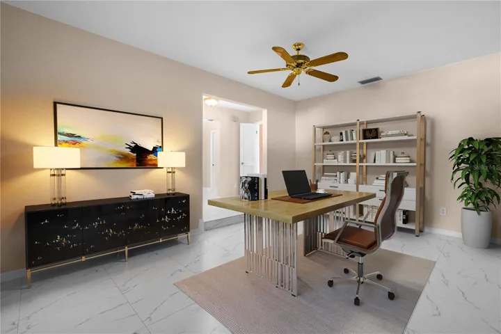 Virtual Staging - Formal Living Room or Study