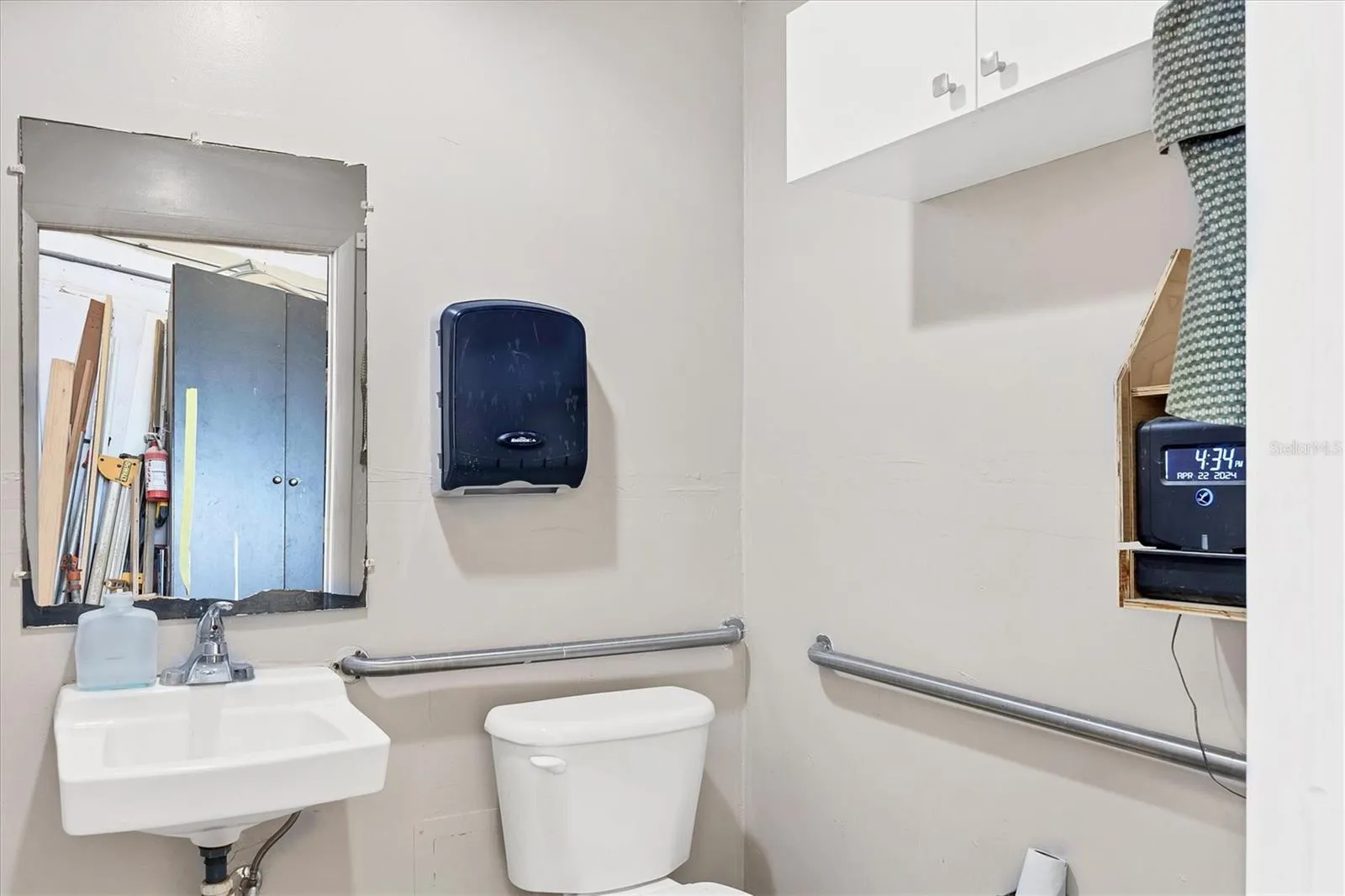 Second of two bathrooms.