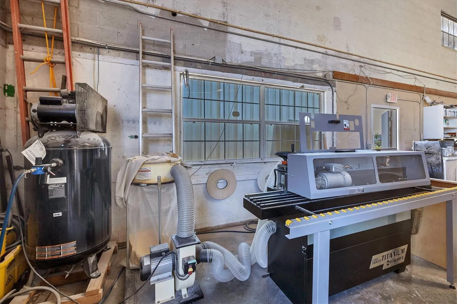 All equipment included in sale of business.