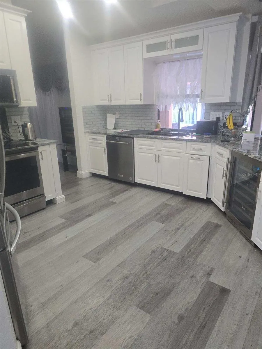 Custom kitchen.