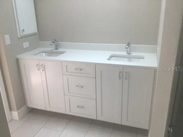 Custom Double Vanity