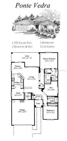 Ponte Vedra Floor Plan