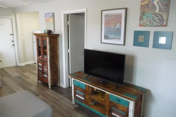 Living area with open concept