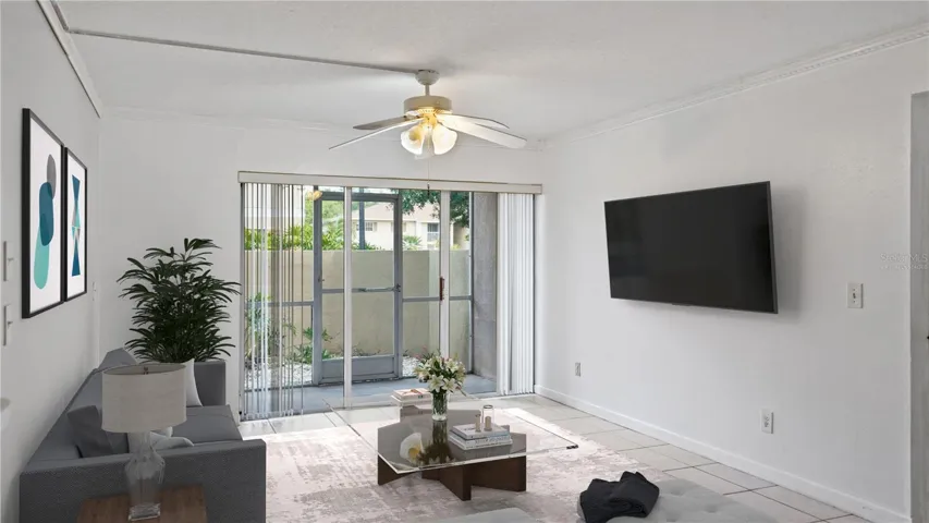 *Virtually Staged* Living Room