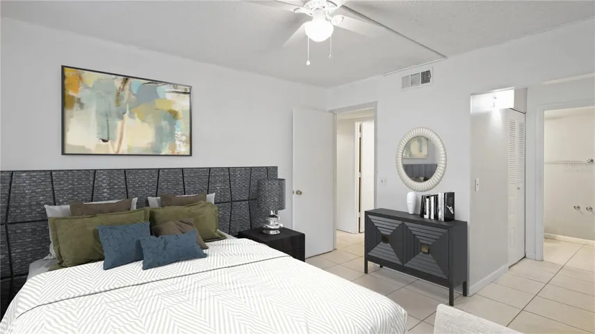 *Virtually Staged* Master Bedroom