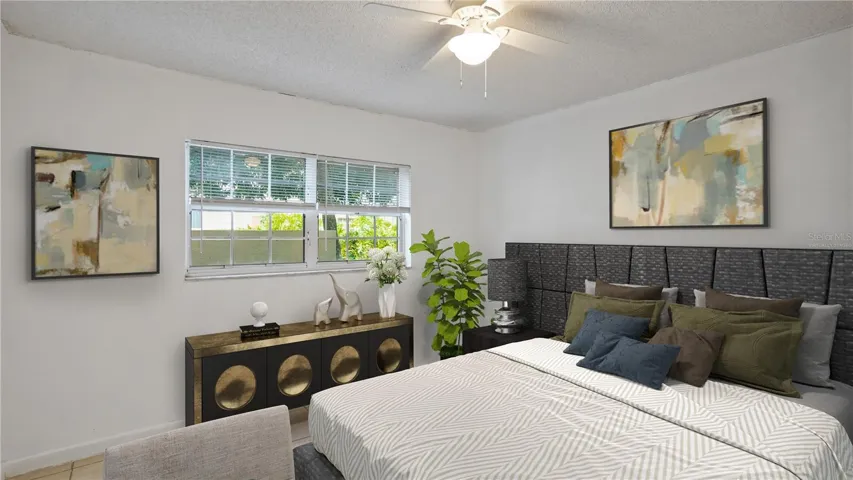*Virtually Staged* Master Bedroom