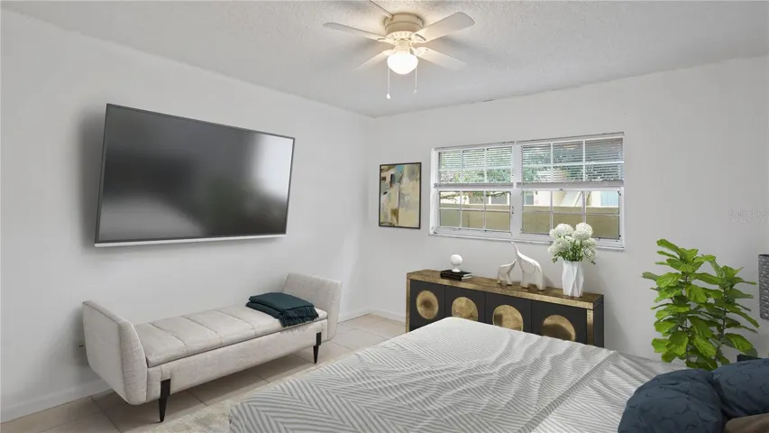 *Virtually Staged* Master Bedroom
