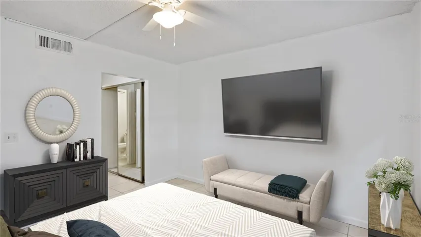 *Virtually Staged* Master Bedroom