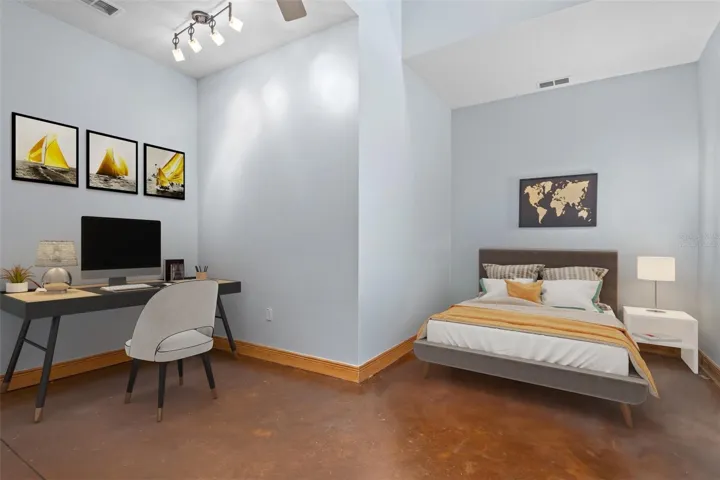 Virtually Staged - 3rd Bedroom