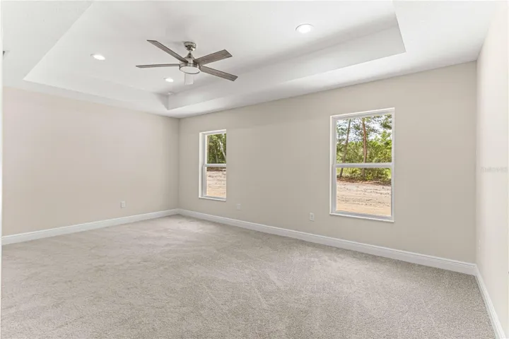 OWNERS SUITE WITH TRAY CEILINGS