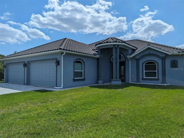 Front of home.