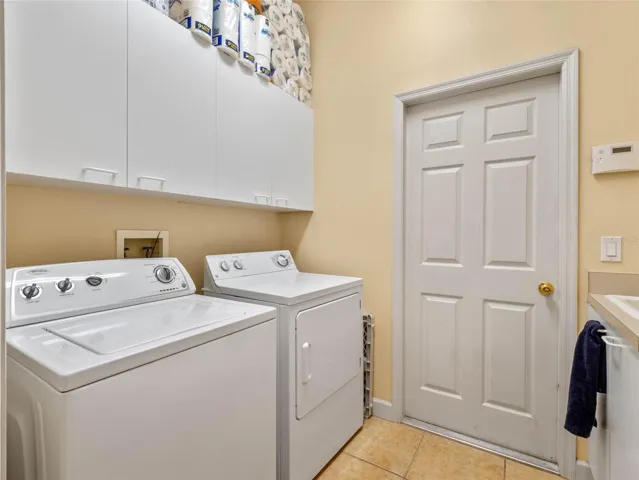 Indoor Laundry Room