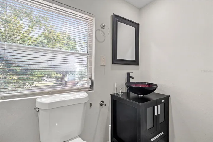 Upstairs unit bathroom.