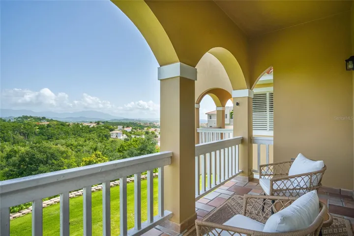 View from terrace on the 2nd floor