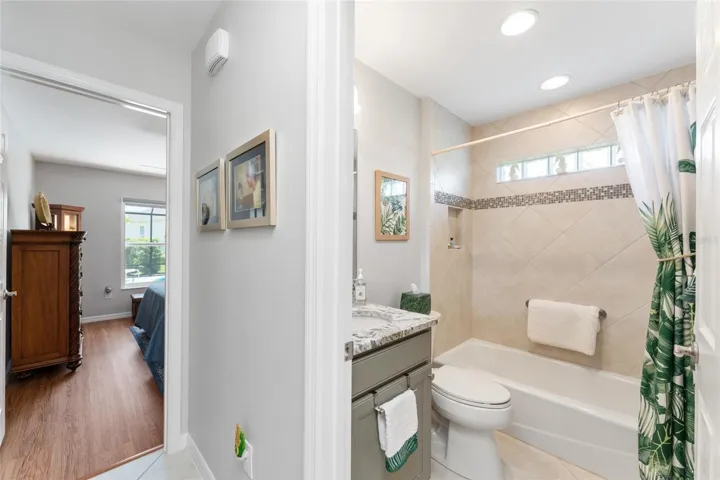 BR#2 (L) & BATHROOM #2 (R)