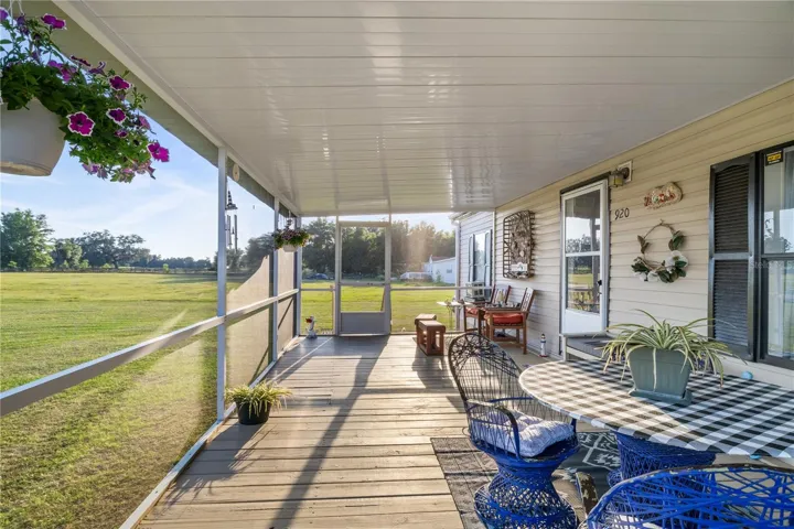 12x27 screened in front porch