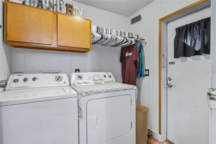 utility room leading to back yard