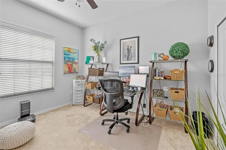 Bedroom 2/ currently used as an office