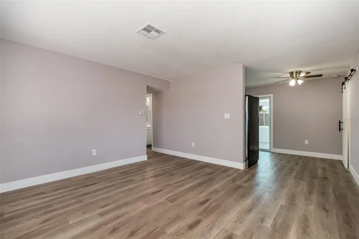 View standing at the front door