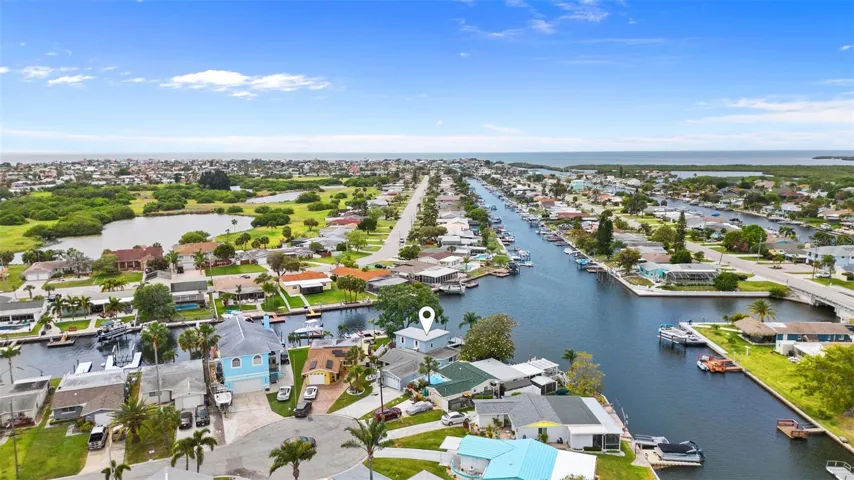 Drone canal to gulf