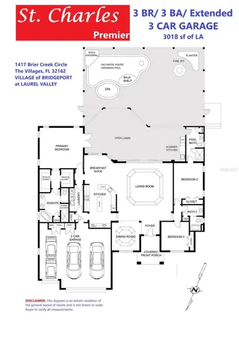 ST CHARLES III Premier FLOOR PLAN